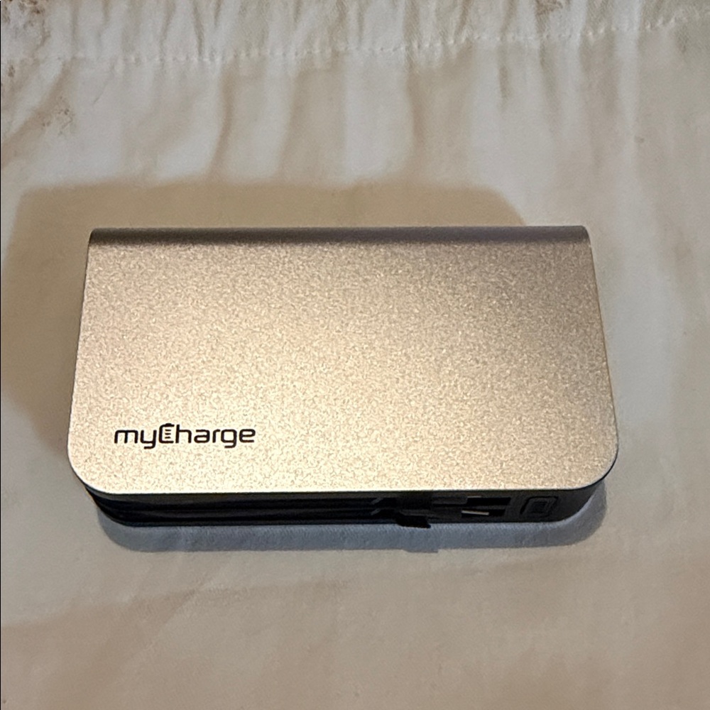 Silver Portable Charger